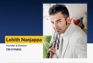Lohith Nanjappa - Founder & Director - T99 FITNESS | The Success Today | Success Today | www.thesuccesstoday.com