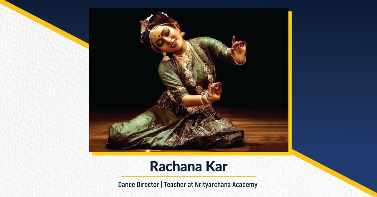 Rachana Kar Dance Director | Teacher at Nrityarchana Academy “ Dance with the perfect blend of Spirituality, Your true worth is determined by what you carry in your soul and heart “