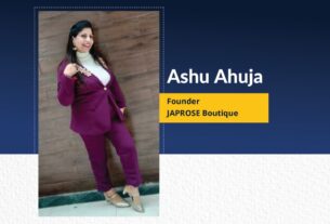 Ashu Ahuja - Founder - Japrose Designer Boutique | The Success Today | Success Today | www.thesuccesstoday.com