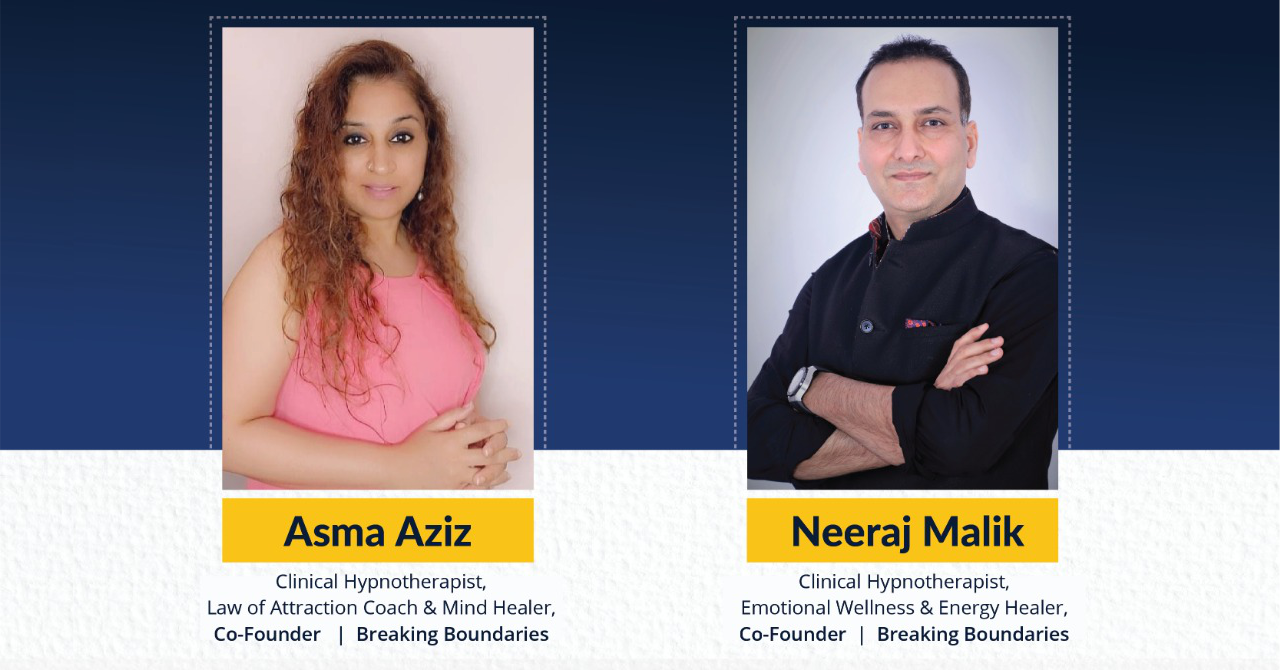 Asma Aziz & Neeraj Malik - Clinical Hypnotherapist & Co-Founder Breaking Boundaries | The Success Today | Success Today | www.thesuccesstoday.com