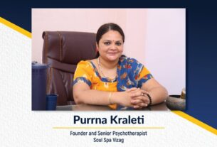 Purrna Kraleti Founder and Senior psychotherapist Soul Spa Vizag