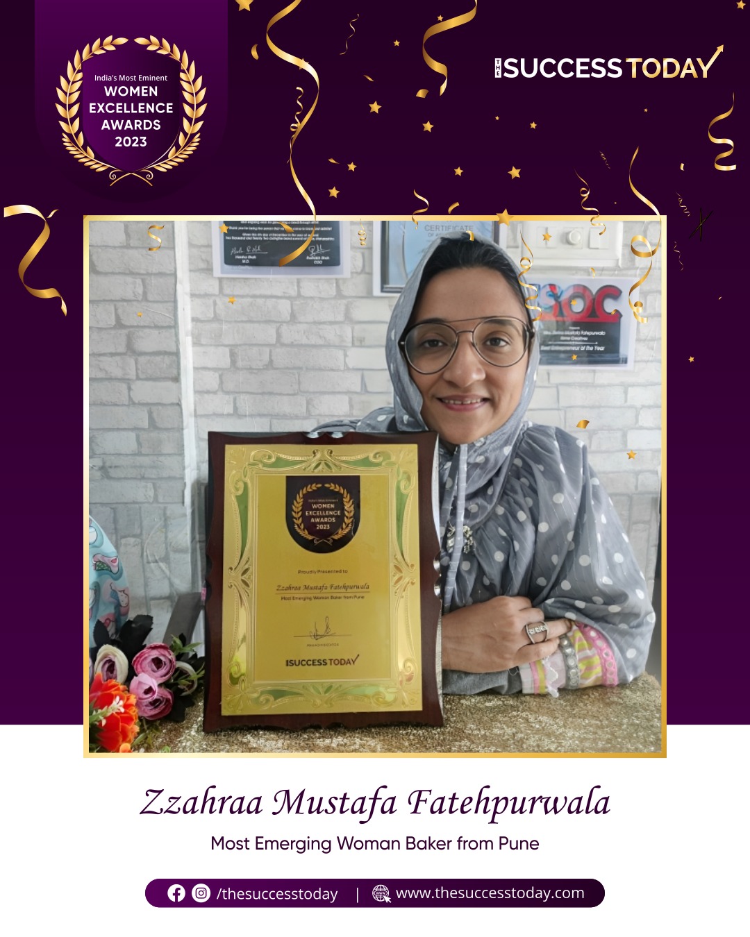 Zzahraa Mustafa Fatehpurwala | Itzme Creatives - The Success Today - Success Today - thesuccesstoday