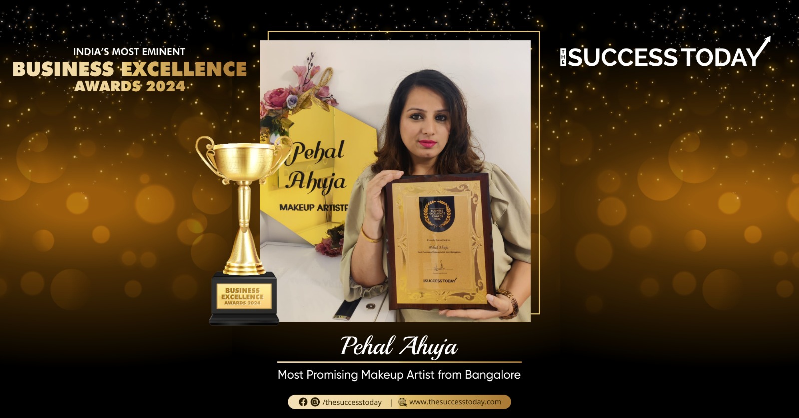 Pehal Ahuja - Most Promising Makeup Artist from Bangalore