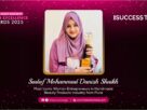 Sadaf Mohammad Danish Shaikh - Most Iconic Women Enterpreneur in Handmade Beauty Products Industry from Pune - The success Today