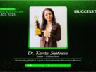 Dietician Kavita Sabhnani - Outstanding Nutrition Expert in Preventive Healthcare from Mumbai, India - The Success Today