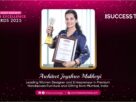 Architect Joyshree Mukherji - Leading Women Designer and Enterpreneur in Premium Handwoven Furniture and Gifting from Mumbai, India - The Success Today