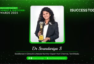 Dr. Soundariya S - Excellence In Clinical & Lifestyle Nutrition Expert from Chennai, Tamil Nadu - The Success Today