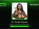 Dr. Keerthi Yamsani - Excellence in Clinical and Holistic Health Nutrition - The Success Today