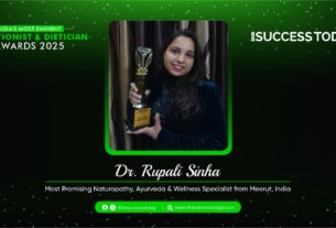 Dr. Rupali Sinha - Most Promising Naturopathy, Ayurveda & Wellness Specialist from Meerut, India - The Success Today
