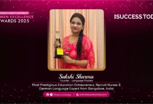 Sakshi Sharma - Most Prestigious Education Entrepreneur & German Language Expert from Bangalore, India - The Success Today