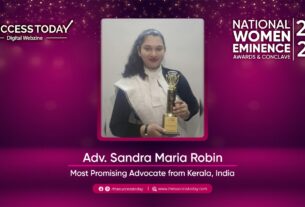 Adv. Sandra Maria Robin - Most Promising Advocate from Kerala, India - The Succes Today