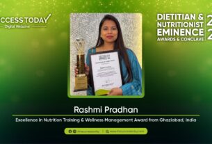 Rashmi Pradhan - Excellence in Nutrition Training & Wellness Management Award from Ghaziabad, India - The Success Today