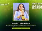 Vaishali Doshi Kothari - Most Promising Dietitian & Nutritionist from Mumbai, India - The Success Today