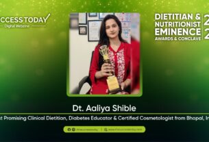 Aaliya Shible - Most Promising Clinical Dietitian, Diabetes Educator & Certified Cosmetologist from Bhopal, India - The Success Today
